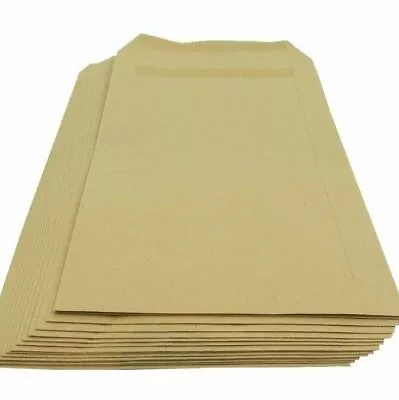 £1.99 • Buy Envelopes A4 C4 A5 C5 Plain (No Window) Envelope Royal Mail Post Self Seal Brown