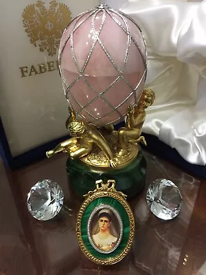 Faberge Imperial Diamond Trellis Egg - Limited Edition • $63000