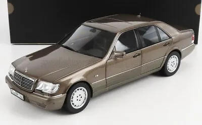 Norev Mercedes Benz S-Class 600Sel W140 1994 Impala Brown - 1:18 Model • £181.28