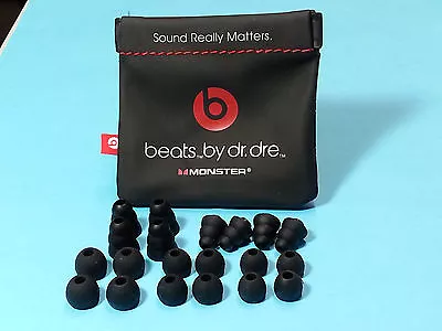 20 Gels/Earbuds + Pouch Case  Kit For Beats IBeats TOUR BeatsX Powerbeats-PRO • $12.99