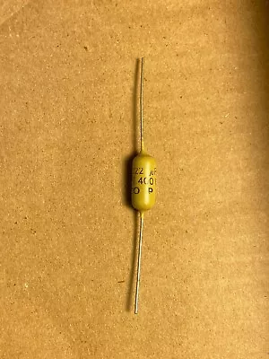 NOS Vintage Mullard .022 Uf 400v Mustard Capacitor TESTED Epiphone Marshall #B • $25