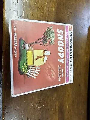 VTG 1969 Snoopy And The Red Baron Talking View Master Reels Set COMPLETE IN BOX • $5