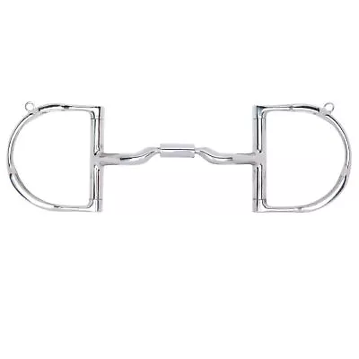 Myler Dee With Hooks Low Port Comfort Snaffle MB 04 • $159.95