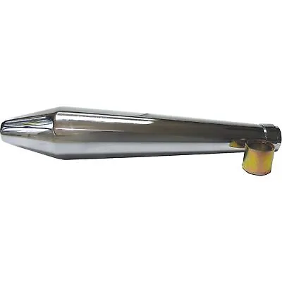 Emgo 19  Shorty Hooligan Muffler Chrome 80-84032 • $94.53