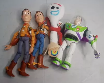 Disney Talking Woody &  Buzz Lightyear Toy Story Bundle Thinkway Mattel  • £24.99