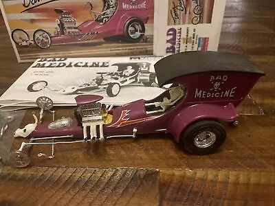 Monogram 1:24 Tom Daniel Bad Medicine Dragster Show Rod Kit #85-6055 • $39.99