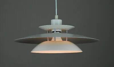 DANALIGHT Pendant Lamp Model LEY Danish Modern Lyfa Vintage Fog & Morup 60s 70s • £195