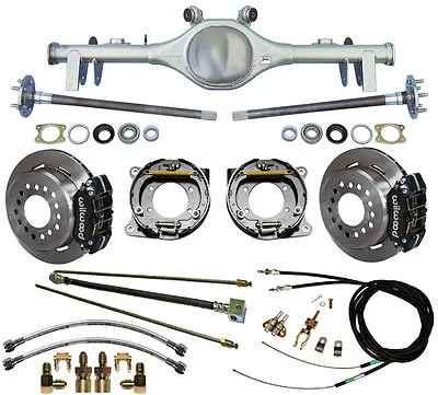 Currie 68-72 Gm A-body Rear End & Wilwood Disc Brakeslinese-brake Cablesaxles • $3199.99