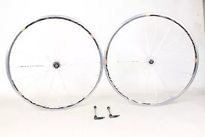 Mavic Ksyrium Elite Wheelset Silver 11spd 100/130 Rim Brake 700c Made In France • $224.97