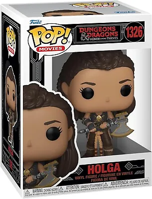 Funko POP! Movies: Dungeons & Dragons / Holga / Collectable Vinyl Figure / Gift • £7.79