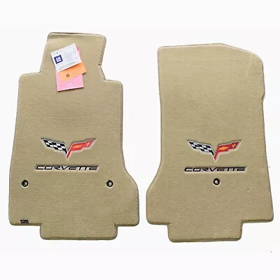 Late 2007-2013 Chevrolet Corvette C6 Floor Mats Cashmere Premium 32oz Quality • $182.99