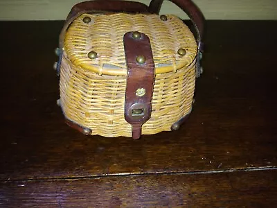 Rare Vintage John Romain Fishing Creel Purse • $25