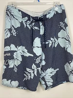 B Split Hawaiian Board Shorts Size Large • $15.99