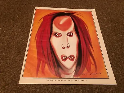 Rsm30 Picture/picture 12x10 Marilyn Manson • $13.68