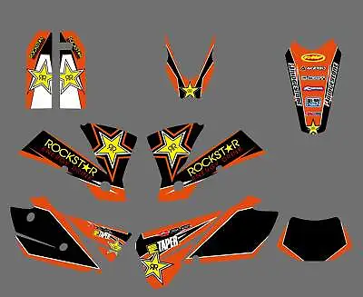 Graphics Decal Sticker Kit For KTM EXC 125 200 250 300 400 450 525 2004 • $57.74