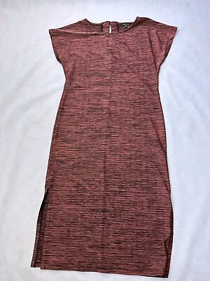 AA) Size 10 Warehouse Jersey Dress Casual Midi Lounge • £6.99