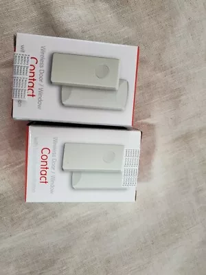 (Lot Of 2) ECOLINK WIRELESS DOOR/WINDOW CONTACT WST-212 • $14.99