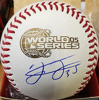 Frank Thomas Autographed 2005 World Series Official Major League Baseball JSA CO • $89.99