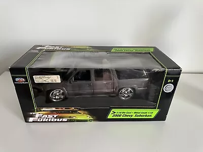 1/18 Fast And Furious 2000 Chevrolet Suburban - Very Rare - Strapped - New • $311.14