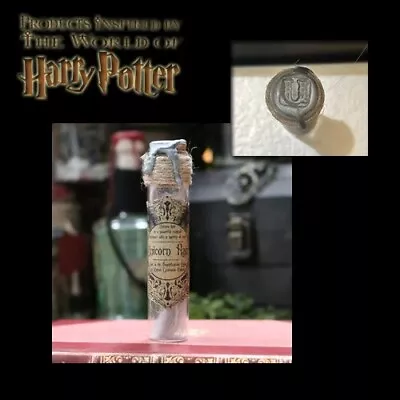 Unicorn Hair Ingredient Bottle RARE Harry Potter Ollivanders Wizarding World • $18
