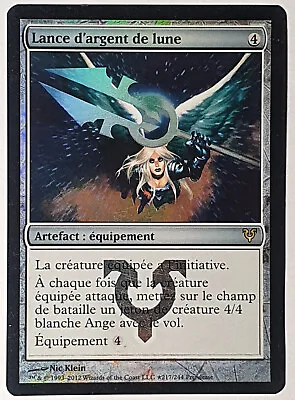 Mtg Magic Moonsilver Spear Promo FOIL FRENCH Vf Fr Moon Silver Spear • $1.58