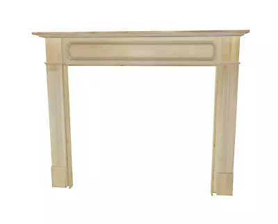 Pearl Mantels 110-56 Unfinished Williamsburg Fireplace Mantel 56  Mantel Shelf • $360