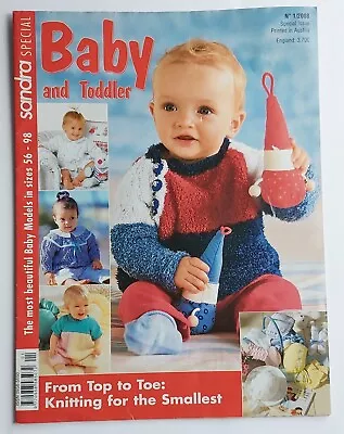 Sandra Knitting Magazine - Baby And Toddler Special 2008 Fashion Knits • £5.99