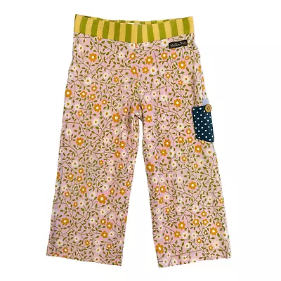 Matilda Jane Good Hart Aster Straightees Girls 4 Pink Floral Print  • $14.99