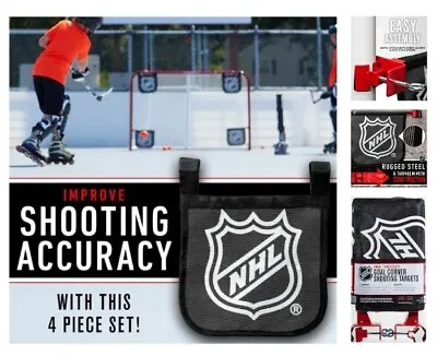 Franklin NHL Hockey Goal Corner Shooting Targets Shooting Accuracy Steel 4pc NEW • $34.99