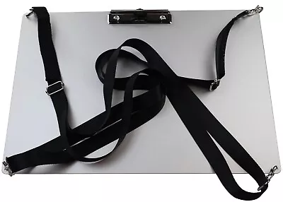 A3 Metal Aluminium Clipboard  Landscape  Shoulder Strap • £17.99