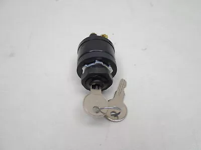 Marine Outboard Ignition Switch  3-position W/ Keys Push-to-choke Boat • $16.96