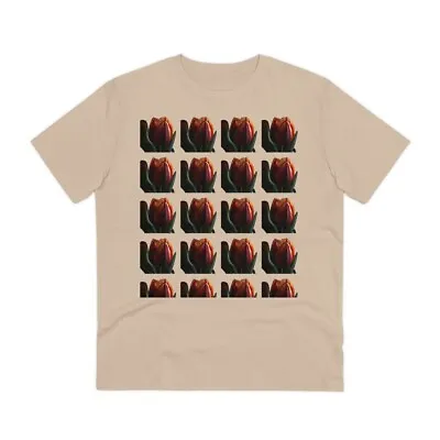 Tulip Flower Nature Graphic Print T Shirt- Tulip T Shirt For Summer • $17.99