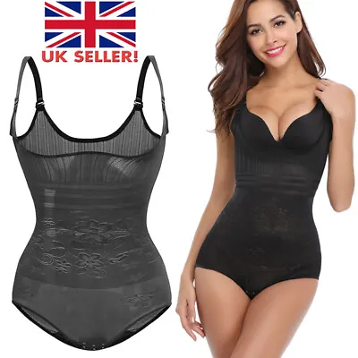 £12.79 • Buy Women Full Body Shaper Post Surgery Compression Garment Tummy Control Bodysuit