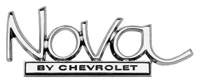 1968-72 Chevrolet Nova Trunk Lid Emblem • $31.89