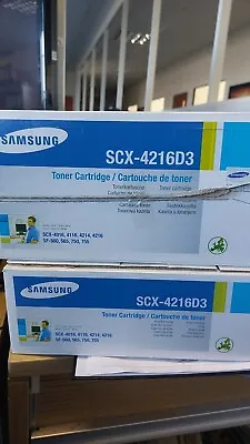 Original Samsung SCX-4216D3 Printer Toner Cartridge Sealed In Original Bag • £14