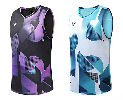 New VICTOR Adult Kid Sports Tops Tennis Clothes Badminton Sleeveless T-Shirts • $19.99