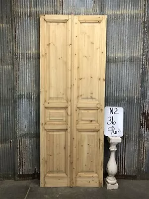 French Double Doors (36x96.5) European Styled Doors Raised Panel Doors N2 • $1295
