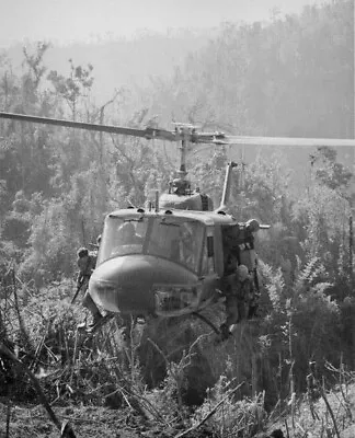 US Army Helicopter In Vietnam War Vintage Picture Poster Photo Print 8x10 • $13
