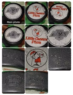 Los Angeles Kings Little Caesar's Pizza 🍕 Sponsor Vintage Puck Made In 🇨🇦 Nhl • $17.11