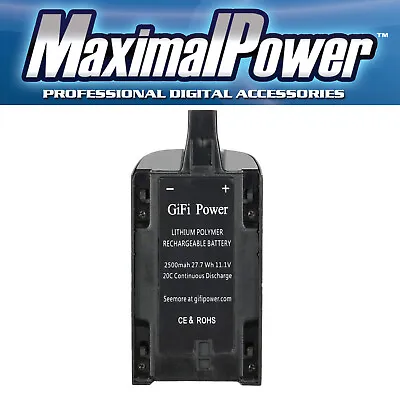 MaximalPower Rechargeable Battery For Parrot Bebop 3.0 2500mAh 11.1V Li-Po • $51.91