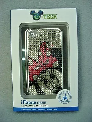 Disney Parks MINNIE MOUSE Disneyland Resort Cell Phone Case IPhone 4S NEW • $9