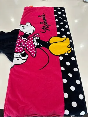 Minnie Mouse Hooded Towel • $8.99
