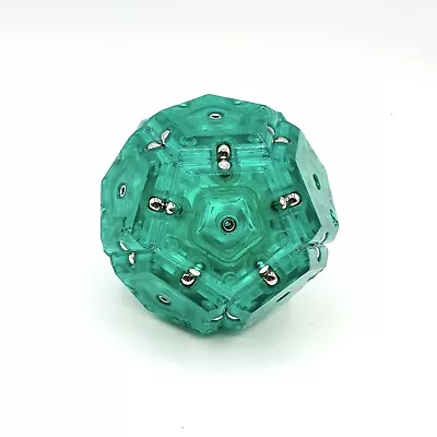 Speks Geode Magnet Magnetic Aqua Teal Green Sphere Fidget Toy Pentagon Set Spek • £13.50