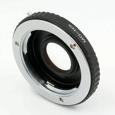 Lens Adapter For Minolta MD MC Lens To Nikon AI F Camera Glass Focus Infinity • $28.99