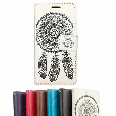 Leather Flip Stand Case Wallet Gel Cover For Samsung Galaxy S4 S5 S6 S7 Edge • $7.75