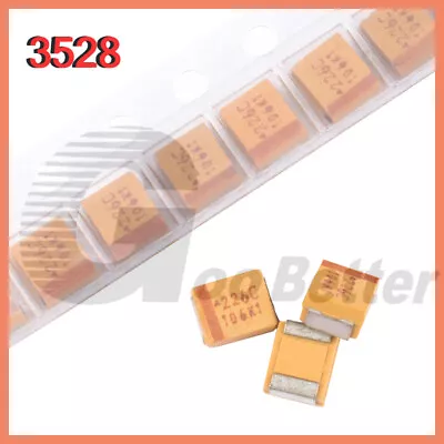 SMD Tantalum Capacitors Case 3528 B Type 10/22/33/47uf 10/16/25V 106/107/226/336 • $5.01