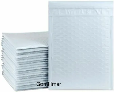 Any Size Poly White  Bubble Mailers Shipping Mailing Padded Bags Envelopes  • $259.99