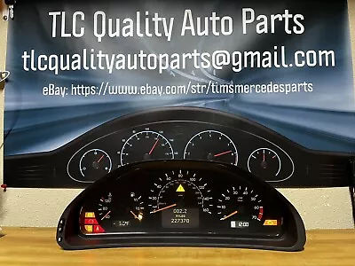 2000-2003 Mercedes-Benz W210 Instrument Cluster E320 E430 227k Miles *READ* • $91.50