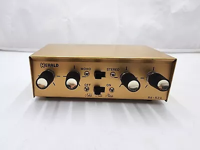 Vintage Herald Solid State Stereo RA-52A - Untested  • $35