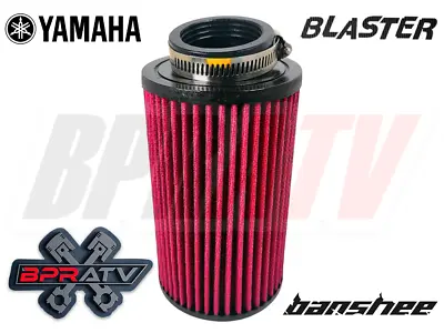 BPRATV Yamaha Blaster YFS200 Banshee 350 K&N Style Air Filter Pod 6  26mm PWK • $29.98